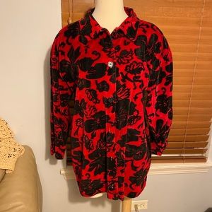 Vintage button up top